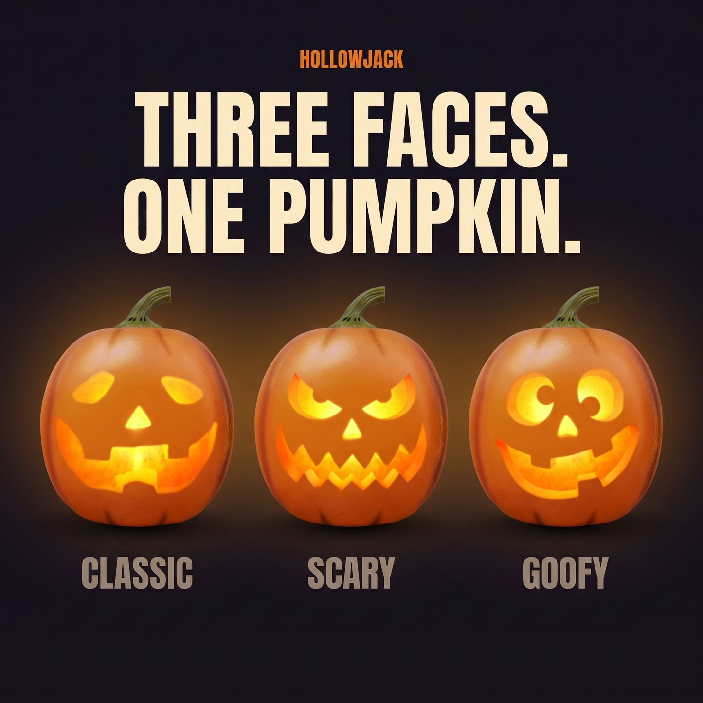 Hollowjack Animated Talking Pumpkin