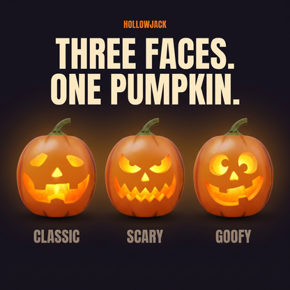 Hollowjack Animated Talking Pumpkin
