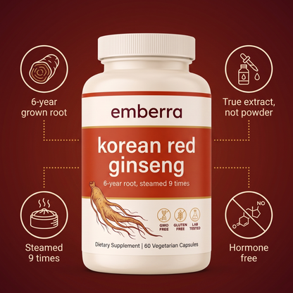 Emberra® Korean Red Ginseng Capsules